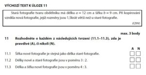 Řešení přijímacího testu z matematiky na střední školy 2016