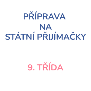 Příprava na přijímačky 9. třída